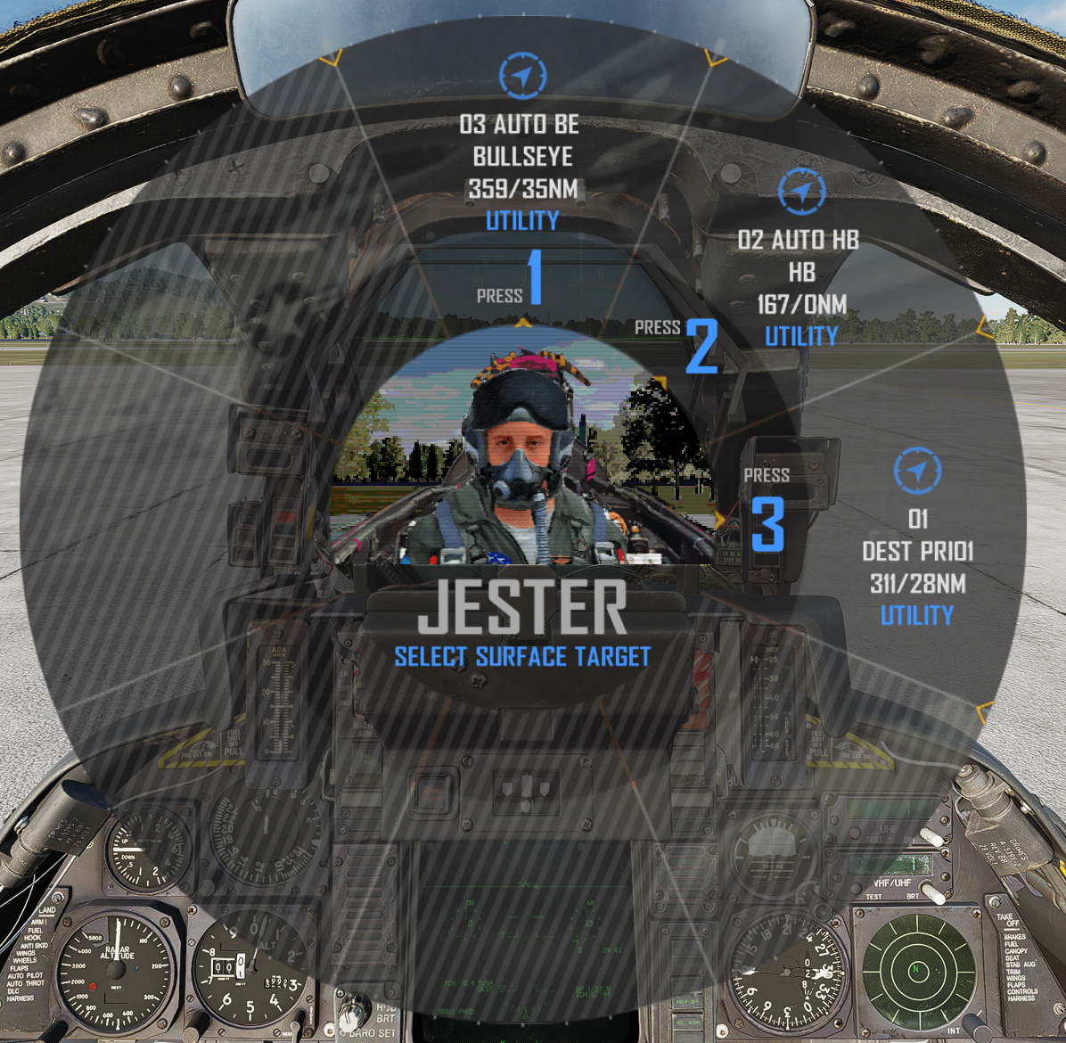 Select Surface Target Waypoint